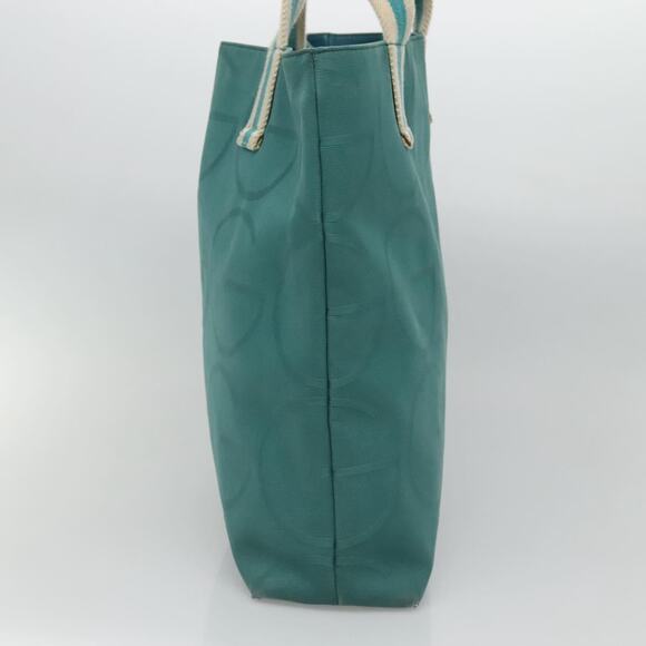 GUCCI Tote Bag Canvas Blue - Picture 5 of 12